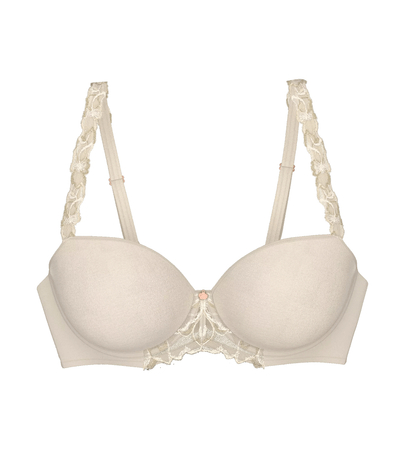 Usztywniany Biustonosz z fiszbinami Triumph Wild Azalea Florale WHP NATUREL (076)