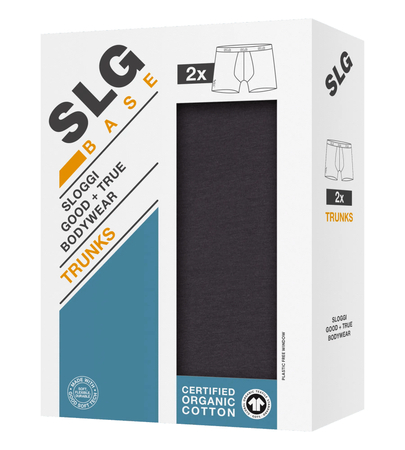 Majtki sloggi SLG Base Trunk C2P CHARCOAL