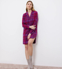 Damska koszula nocna Boyfriend NDW 01 X Checks RED PRINTS