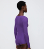 Koszulka Triumph Beauty Layers Top Scoop Neck  PURPLE HAZE